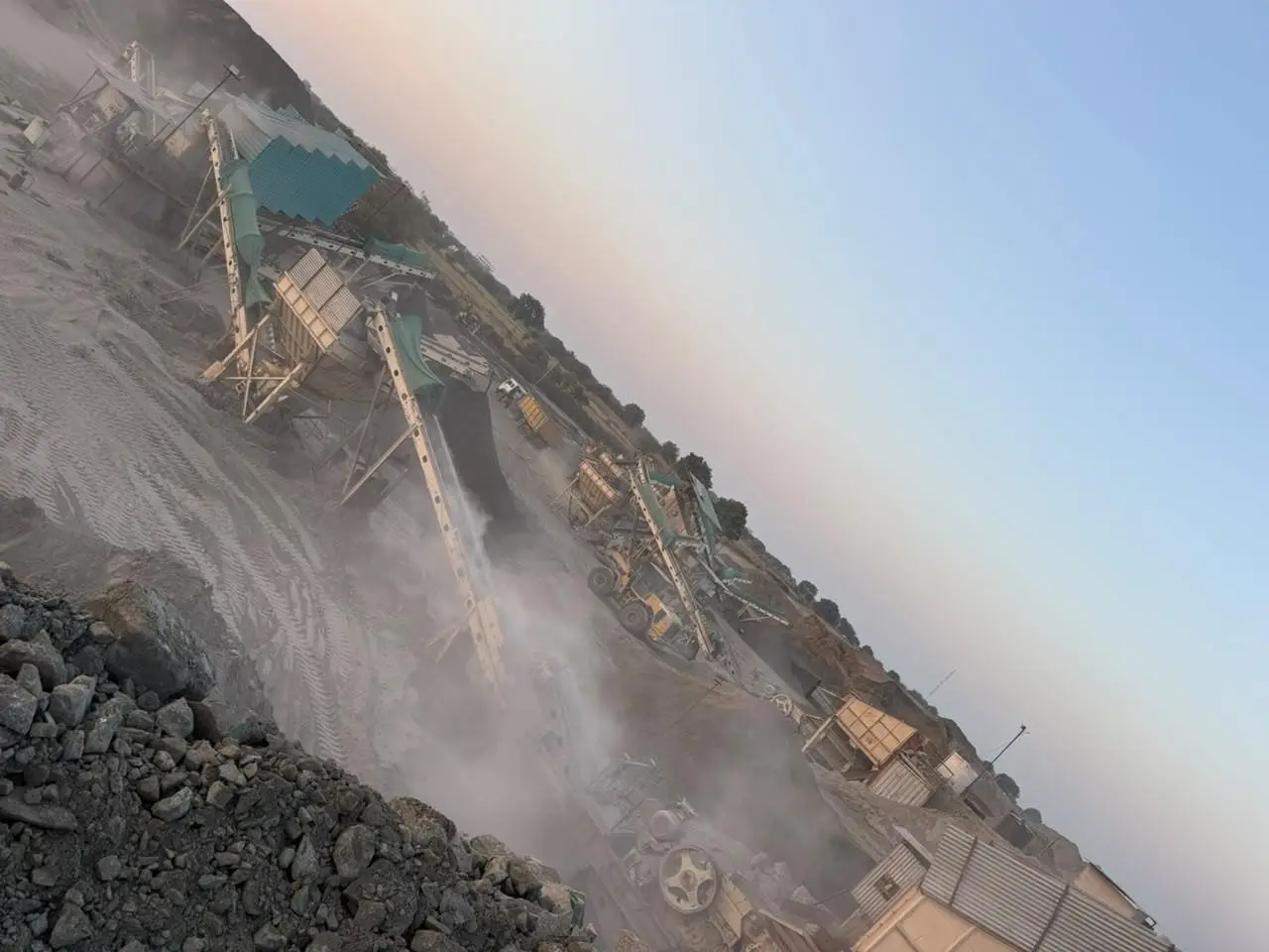 Sansar Infra mining, crushing and infrastructure operations