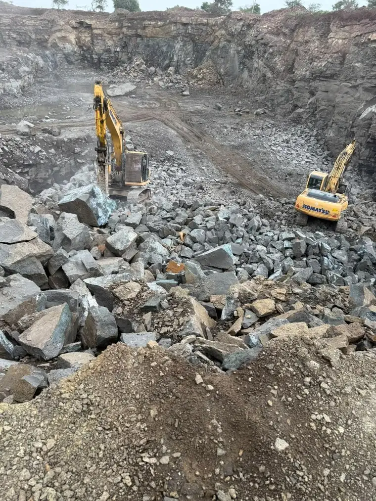 Sansar Infra mining, crushing and infrastructure operations