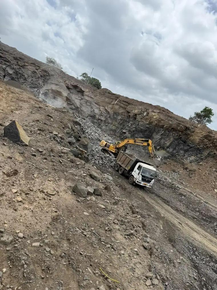 Sansar Infra mining, crushing and infrastructure operations