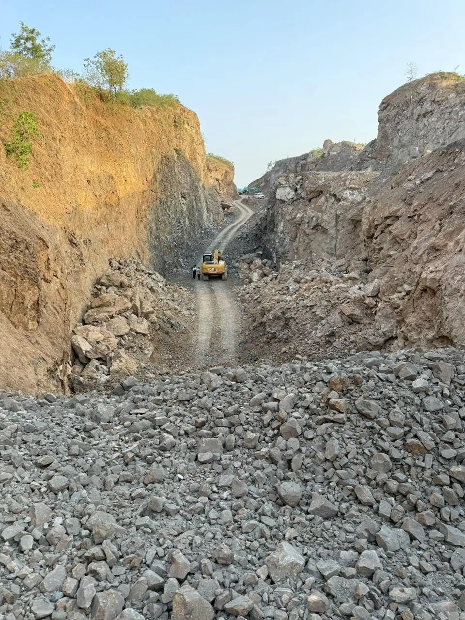 Sansar Infra mining, crushing and infrastructure operations