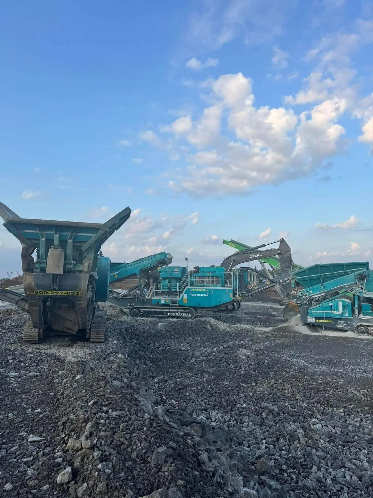 Sansar Infra mining, crushing and infrastructure operations